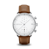 1844 Chronograph, Steel / White
