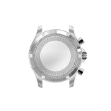 1960 Racing Chronograph, Steel / Navy & White