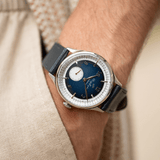 1968 Mechanical (Hand-Wound), Steel / Night Blue