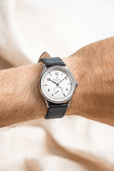1968 Mechanical (Hand-Wound), Steel / White