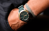 1970 Haagen GMT Automatic, Steel / Green - Swiss Made