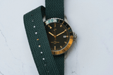 1970 Haagen GMT Automatic, Steel / Green - Swiss Made