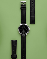 1844 Chronograph, Steel / Black