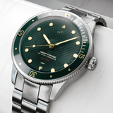 1926 At'sea, Steel / Green Turtle Vintage – 39MM