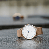 1969 Vintage, Rose Gold / White – 36mm
