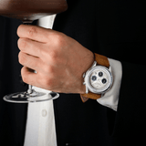 1564 Chronodate Automatic, Steel / Off White (signup1)