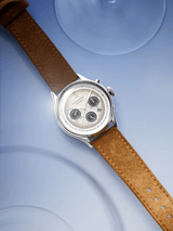 1564 Chronodate Automatic, Steel / Off White (signup1)