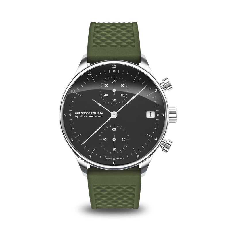 1844 Chronograph, Steel / Black