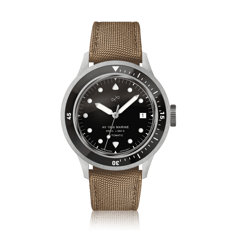 1956 Marine Automatic, Steel / Black