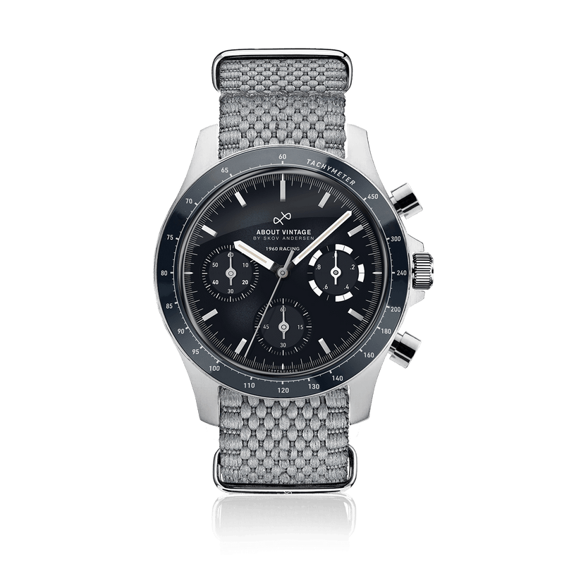 1960 Racing Chronograph, Steel / Midnight Blue