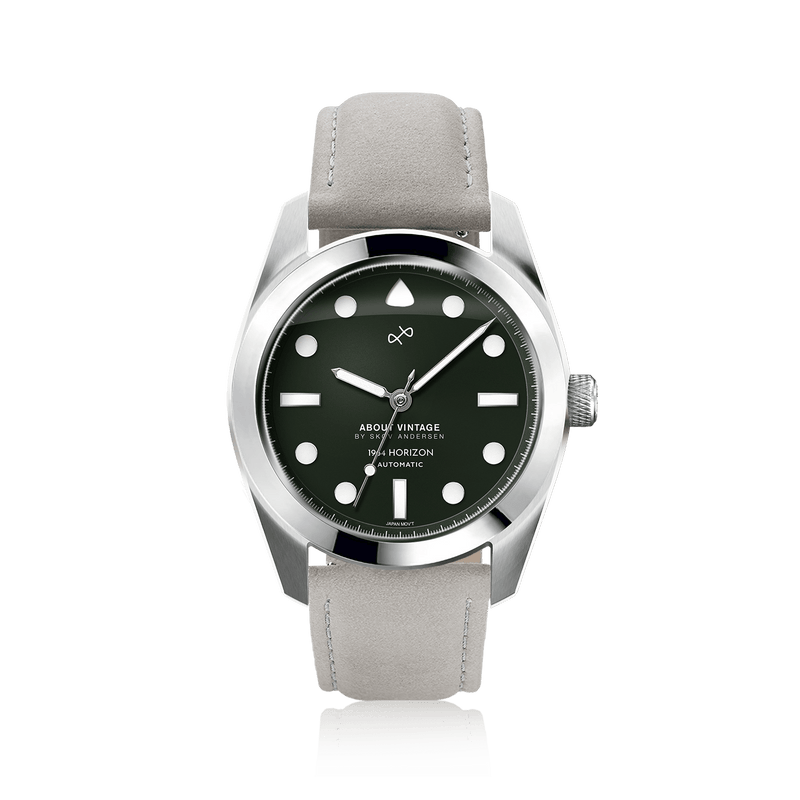 1964 Horizon Automatic, Steel / Matte Green