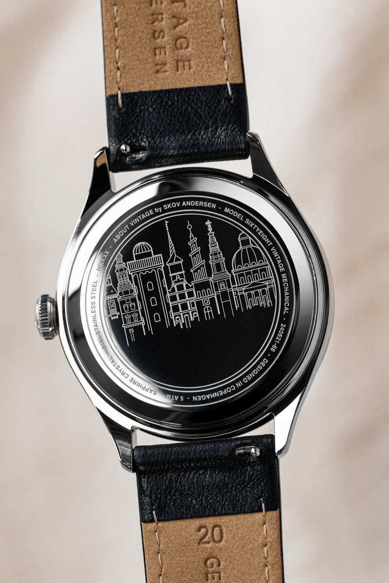 1968 Mechanical (Hand-Wound), Steel / White