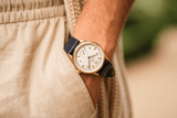 1968 Mechanical (Hand-Wound), Gold / White
