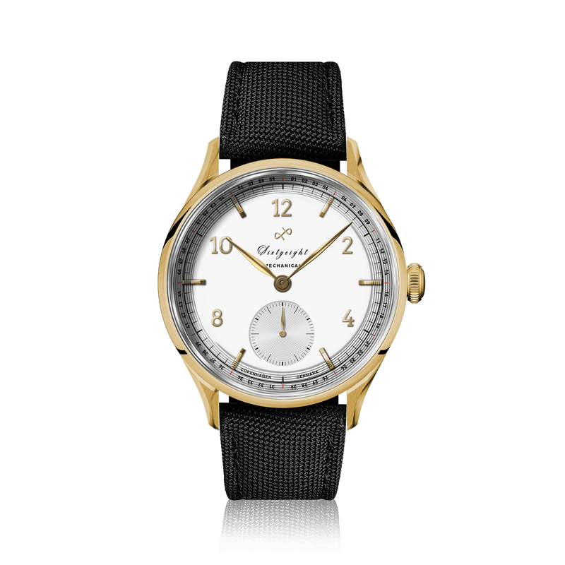 1968 Mechanical (Hand-Wound), Gold / White