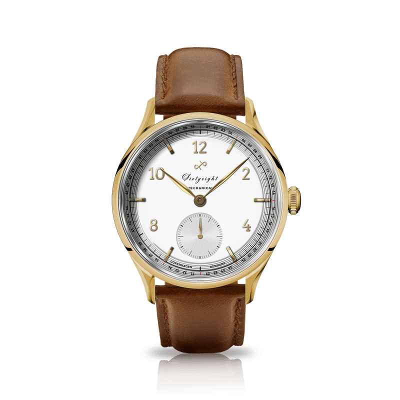 1968 Mechanical (Hand-Wound), Gold / White