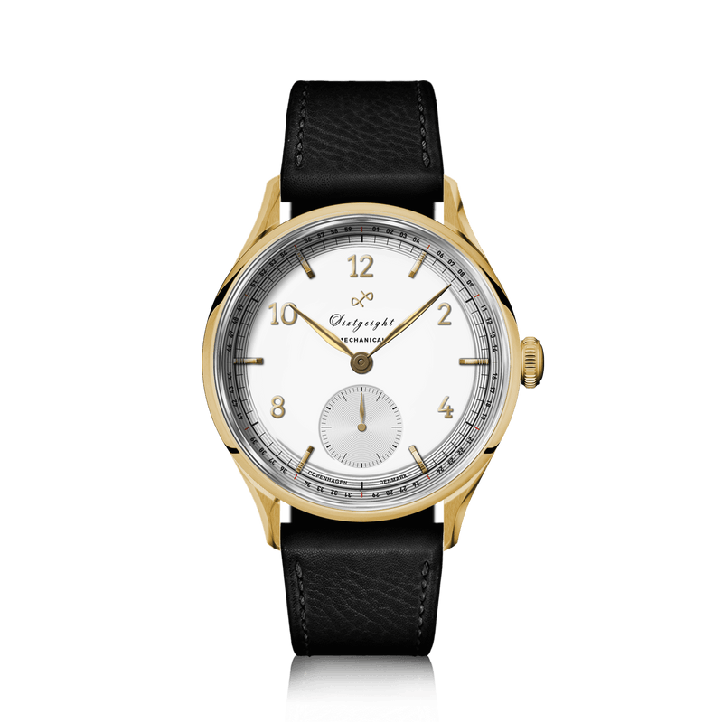 1968 Mechanical (Hand-Wound), Gold / White