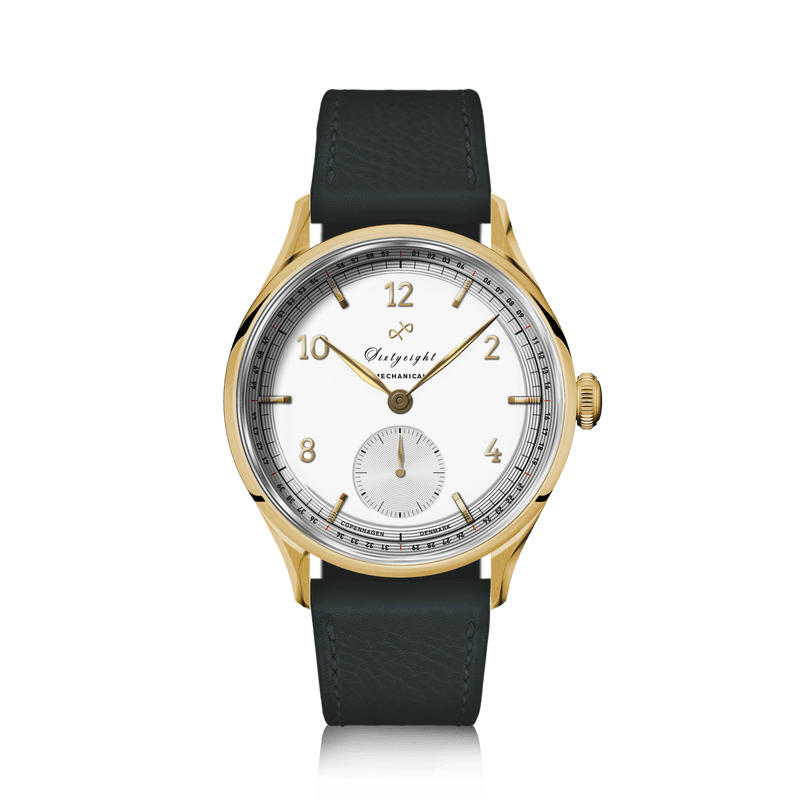 1968 Mechanical (Hand-Wound), Gold / White