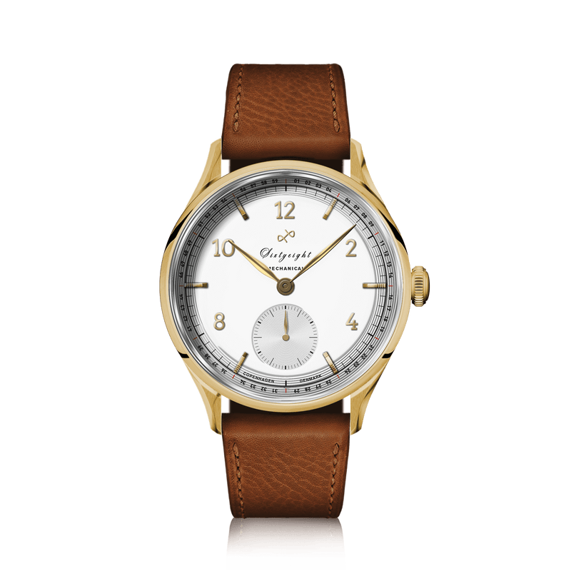 1968 Mechanical (Hand-Wound), Gold / White