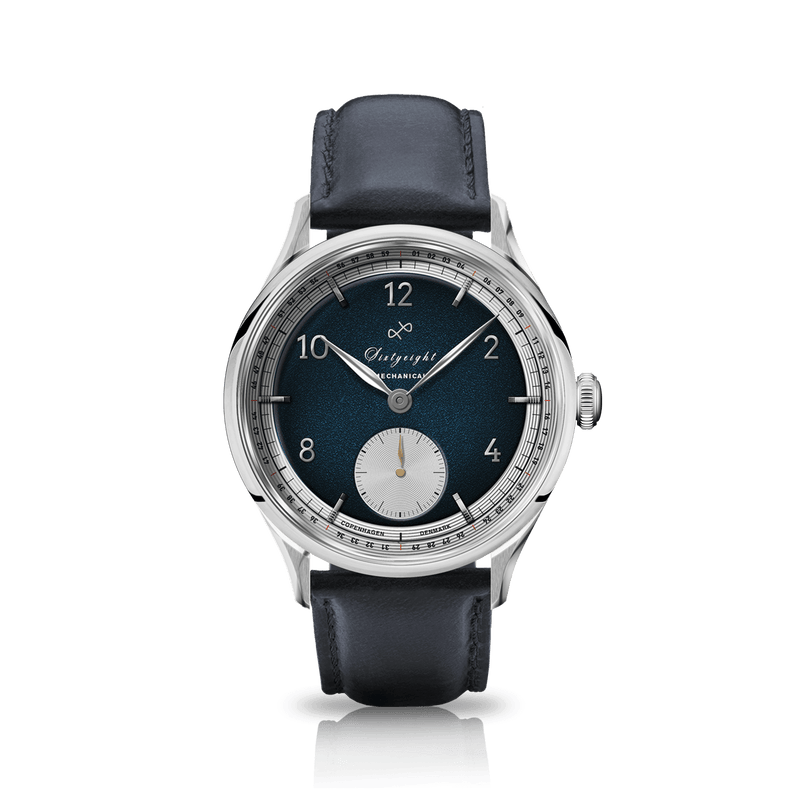 1968 Mechanical (Hand-Wound), Steel / Night Blue