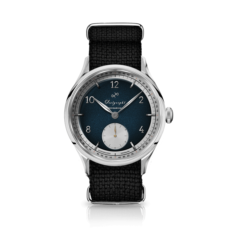1968 Mechanical (Hand-Wound), Steel / Night Blue