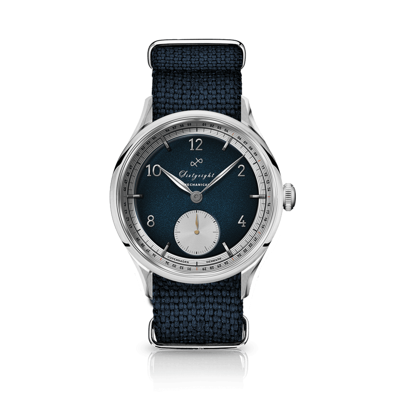 1968 Mechanical (Hand-Wound), Steel / Night Blue