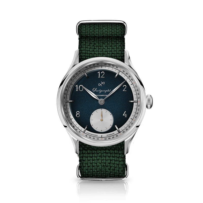 1968 Mechanical (Hand-Wound), Steel / Night Blue