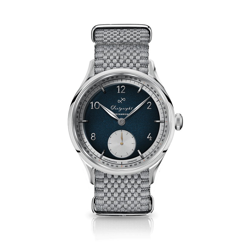 1968 Mechanical (Hand-Wound), Steel / Night Blue