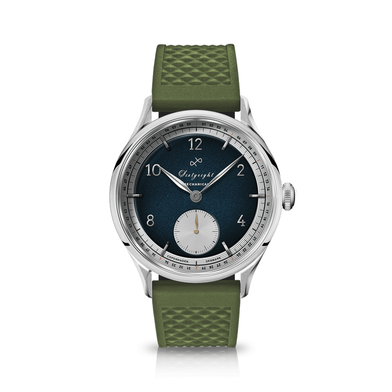 1968 Mechanical (Hand-Wound), Steel / Night Blue