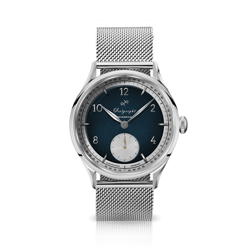 1968 Mechanical (Hand-Wound), Steel / Night Blue