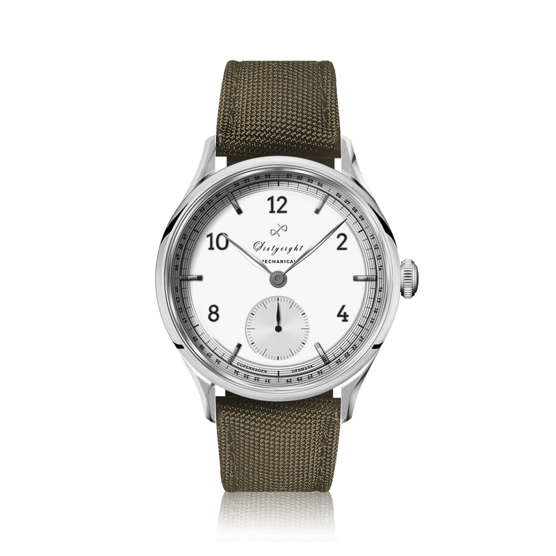 1968 Mechanical (Hand-Wound), Steel / White