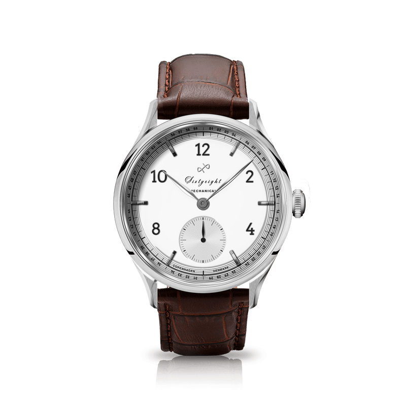 1968 Mechanical (Hand-Wound), Steel / White