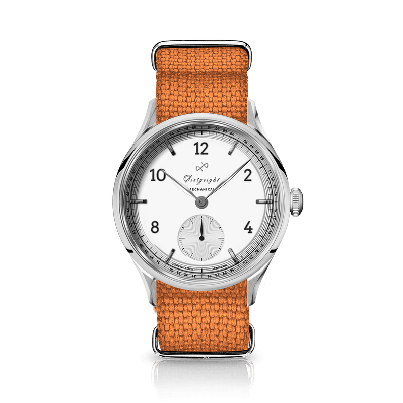 1968 Mechanical (Hand-Wound), Steel / White