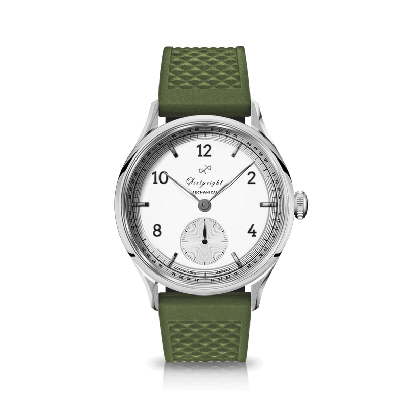 1968 Mechanical (Hand-Wound), Steel / White