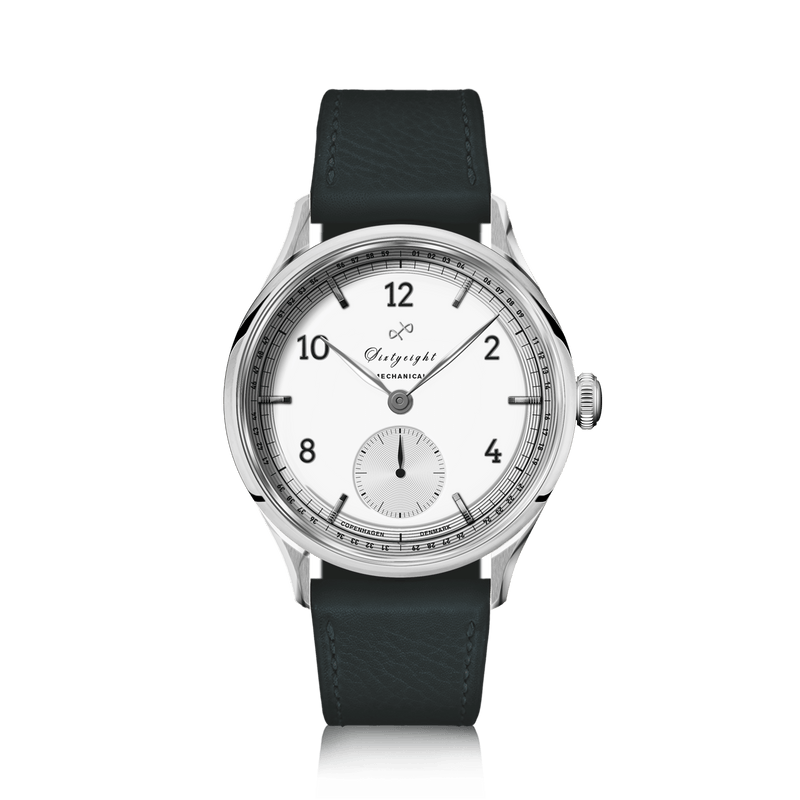 1968 Mechanical (Hand-Wound), Steel / White