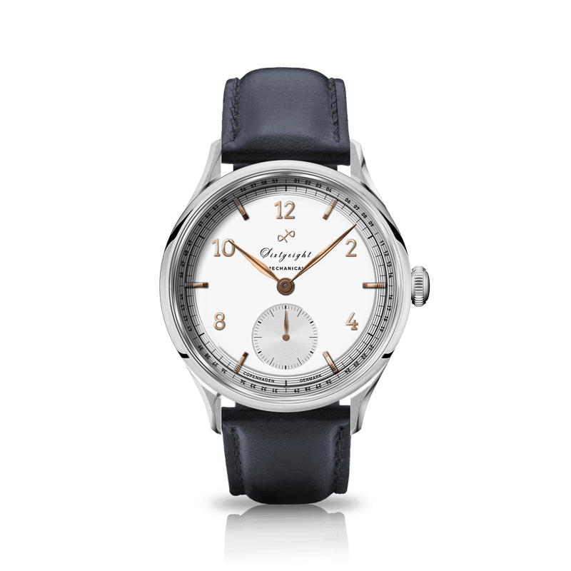 1968 Mechanical (Hand-Wound), Steel / White & Rose Gold
