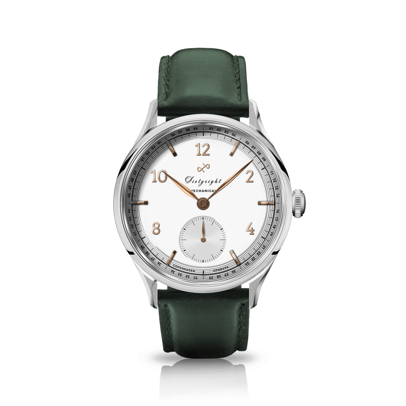 1968 Mechanical (Hand-Wound), Steel / White & Rose Gold