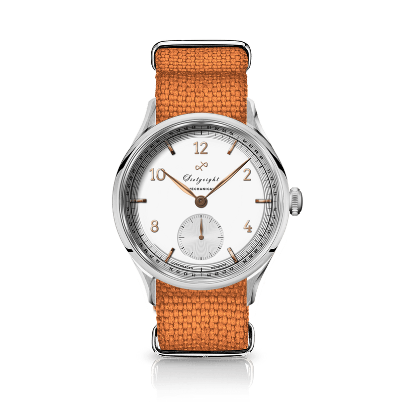 1968 Mechanical (Hand-Wound), Steel / White & Rose Gold