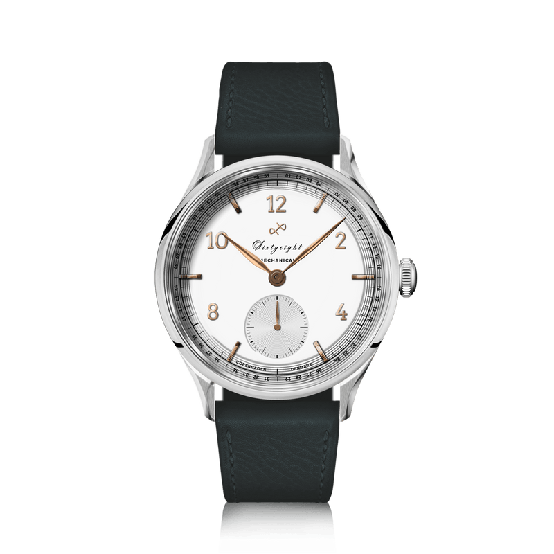 1968 Mechanical (Hand-Wound), Steel / White & Rose Gold