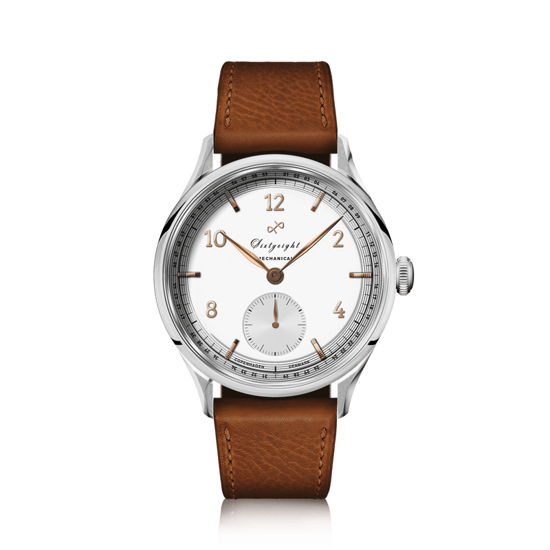 1968 Mechanical (Hand-Wound), Steel / White & Rose Gold