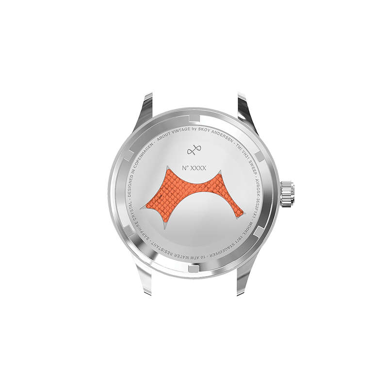 1971 Stagediver, Steel / Off White – 36mm