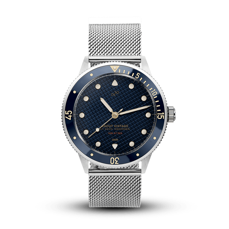 1926 At'sea, Steel / Blue Turtle Vintage