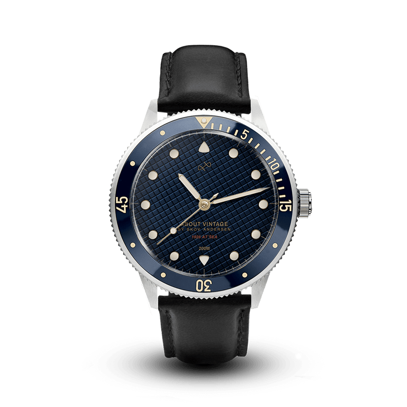 1926 At'sea, Steel / Blue Turtle Vintage