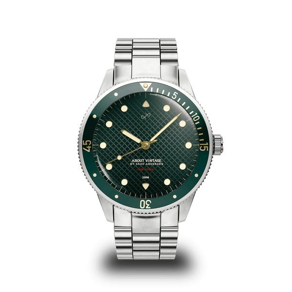 1926 At'sea, Steel / Green Turtle Vintage – 39MM