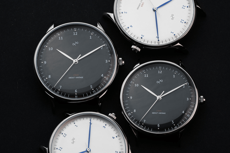 1969 Vintage, Steel / Black – 36mm